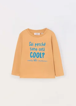 Blukids T-shirt in jersey di puro cotone neonato- T-shirt