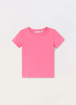 Blukids T-shirt in jersey di puro cotone neonata- T-shirt