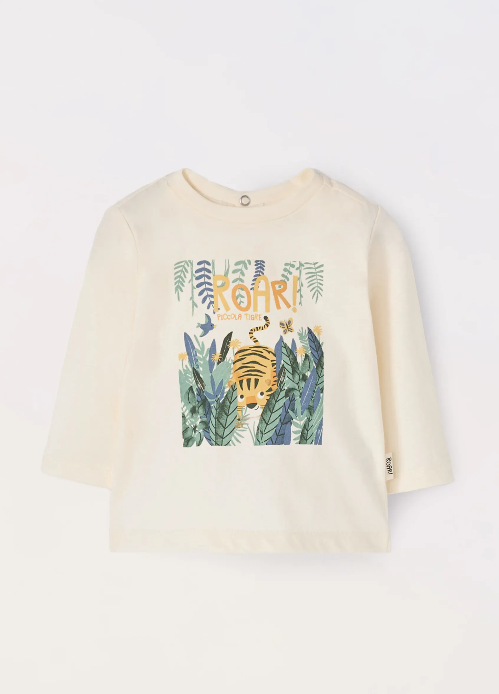 Blukids T-shirt in jersey di puro cotone neonato- T-shirt