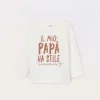 Blukids T-shirt in jersey di puro cotone neonato- T-shirt