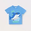 Blukids T-shirt in jersey di puro cotone neonato- T-shirt