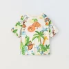 Blukids T-shirt in jersey di puro cotone neonato- T-shirt
