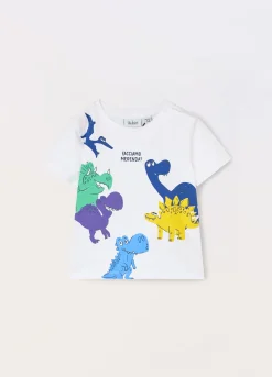 Blukids T-shirt in jersey di puro cotone neonato- T-shirt