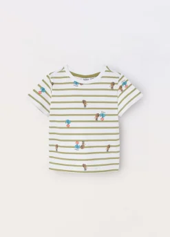 Blukids T-shirt in jersey di puro cotone neonato- T-shirt
