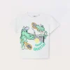 Blukids T-shirt in jersey di puro cotone neonato- T-shirt