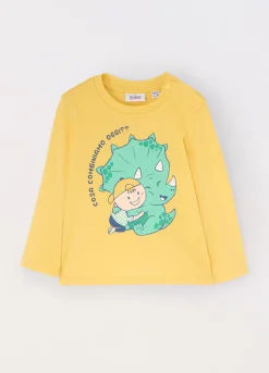 Blukids T-shirt in jersey di puro cotone neonato- T-shirt