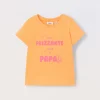 Blukids T-shirt in jersey di puro cotone neonata- T-shirt