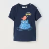 Blukids T-shirt in jersey di puro cotone neonato- T-shirt