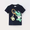 Blukids T-shirt in jersey di puro cotone neonato- T-shirt