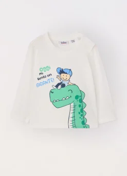 Blukids T-shirt in jersey di puro cotone neonato- T-shirt
