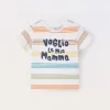Blukids T-shirt in jersey di puro cotone neonato- T-shirt