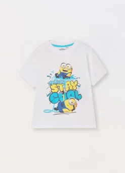 Blukids T-shirt in jersey di puro cotone bambino-Bambino T-shirt