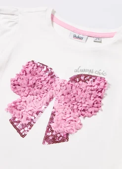 Blukids T-shirt in jersey di puro cotone bambina- T-shirt