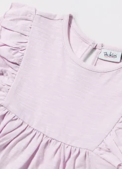 Blukids T-shirt in jersey di puro cotone neonata- T-shirt