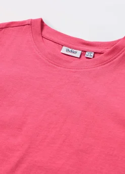 Blukids T-shirt in jersey di puro cotone bambina- T-shirt