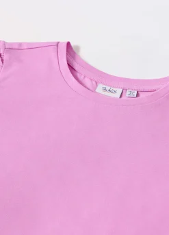 Blukids T-shirt in jersey di puro cotone bambina- T-shirt