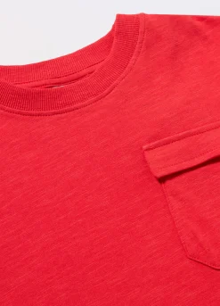 Blukids T-shirt in jersey di puro cotone bambino-Bambino T-shirt