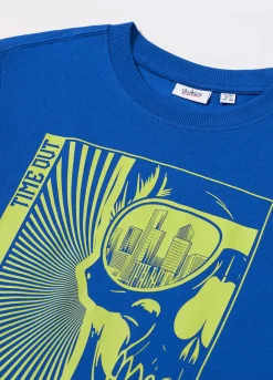 Blukids T-shirt in jersey di puro cotone ragazzo- T-shirt