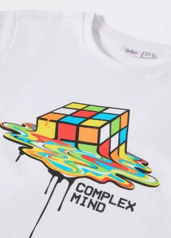 Blukids T-shirt in jersey di puro cotone ragazzo- T-shirt