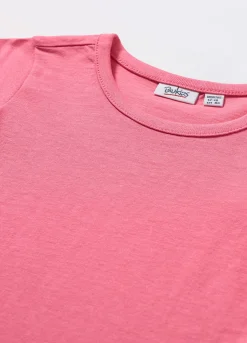 Blukids T-shirt in jersey di puro cotone neonata- T-shirt