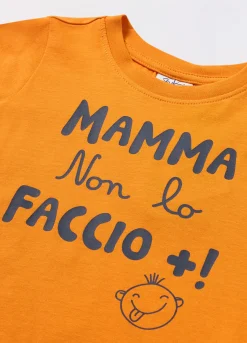 Blukids T-shirt in jersey di puro cotone neonato- T-shirt