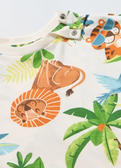 Blukids T-shirt in jersey di puro cotone neonato- T-shirt