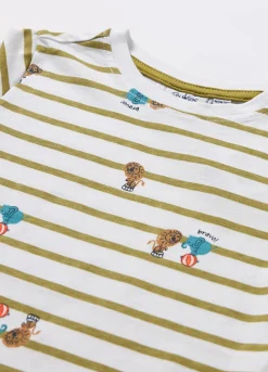 Blukids T-shirt in jersey di puro cotone neonato- T-shirt