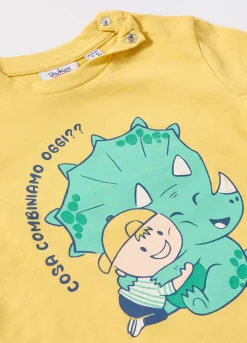 Blukids T-shirt in jersey di puro cotone neonato- T-shirt