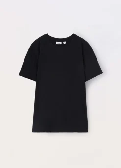 Blukids T-shirt in jersey slub di puro cotone ragazzo- T-shirt