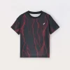 Blukids T-shirt in mesh bambino-Bambino T-shirt