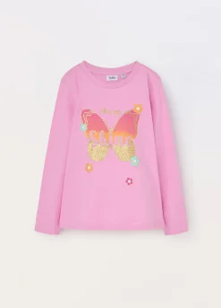 Blukids T-shirt in puro cotone bambina- T-shirt