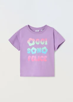 Blukids T-shirt in puro cotone bambina- T-shirt
