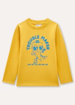 Blukids T-shirt in puro cotone bambino-Bambino T-shirt