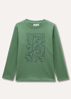 Blukids T-shirt in puro cotone bambino-Bambino T-shirt