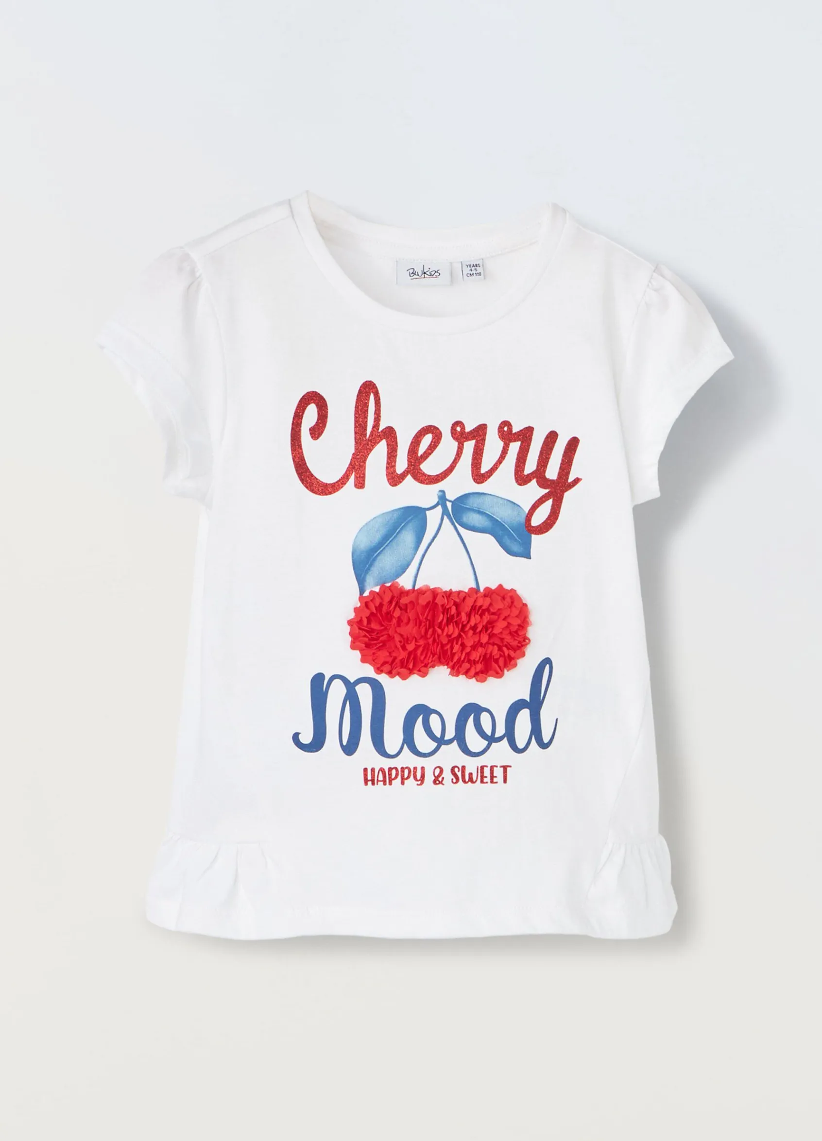 Blukids T-shirt in puro cotone bambina- T-shirt