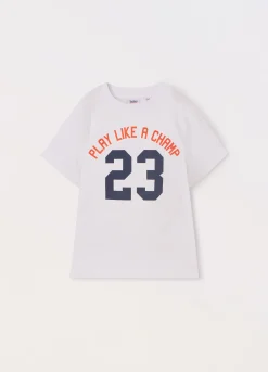 Blukids T-shirt in puro cotone bambino-Bambino T-shirt
