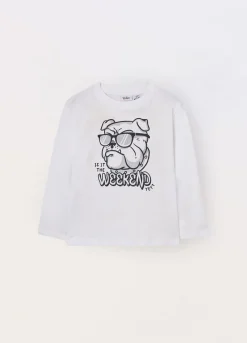 Blukids T-shirt in puro cotone bambino-Bambino T-shirt