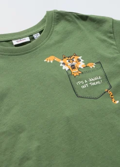 Blukids T-shirt in puro cotone bambino-Bambino T-shirt