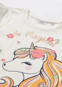 Blukids T-shirt in puro cotone bambina- T-shirt