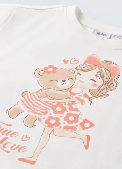 Blukids T-shirt in puro cotone bambina- T-shirt