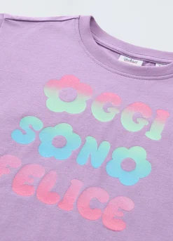 Blukids T-shirt in puro cotone bambina- T-shirt