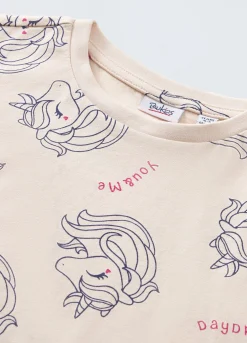 Blukids T-shirt in puro cotone bambina- T-shirt