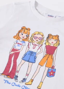 Blukids T-shirt in puro cotone bambina- T-shirt