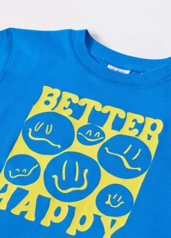 Blukids T-shirt in puro cotone bambino-Bambino T-shirt