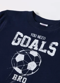 Blukids T-shirt in puro cotone bambino-Bambino T-shirt