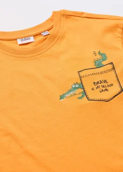Blukids T-shirt in puro cotone bambino-Bambino T-shirt