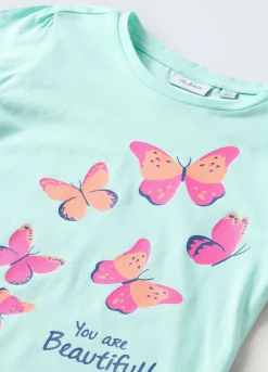 Blukids T-shirt in puro cotone bambina- T-shirt