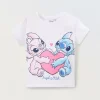 Blukids T-shirt in puro cotone con stampa bambina- T-shirt