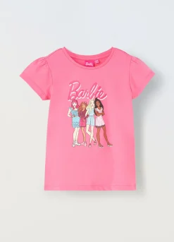 Blukids T-shirt in puro cotone con stampa bambina- T-shirt