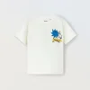 Blukids T-shirt in puro cotone con stampa bambino-Bambino T-shirt